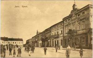 Jaslo - Market Square, 1915.