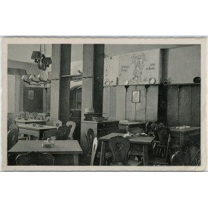 Łodź - Münchner Bierstuben przy ul. Piotrkowskiej 63, ok. 1941.