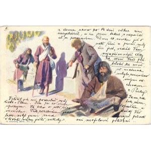 Typy ludowe z okolic Lwowa, 1899.
