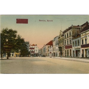 Rawicz - Rynek, ok. 1915.