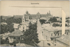 Chernivtsi - General view, leporello, 1919.
