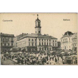 Chernivtsi City Hall, ca. 1915.
