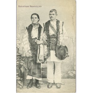 Folk types - Bukovina, 1919.