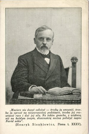 Sienkiewicz Henryk, ca. 1925.