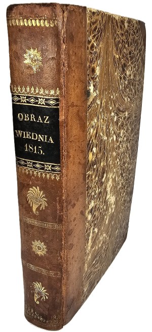 Lubomirski Edward Kazimierz - Historical and Statistical Picture of Vienna. Originally 1815 exhibited with the pile of this City. Warsaw 1821 [n.w.].