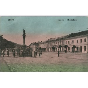 Jasło - Rynek, ok. 1915.