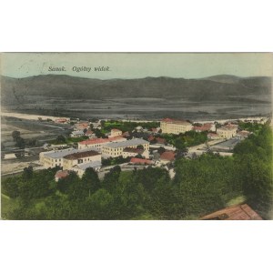 Sanok - General view, 1915.