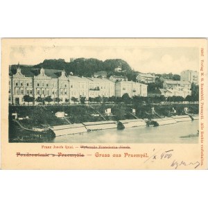 Przemyśl - Wybrzeże Franciszka Józefa, 1900.
