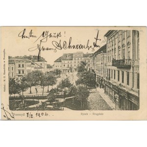 Przemyśl - Place du marché, 1904.