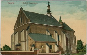 Jaslo - Parish church, ca. 1915.
