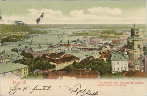 Przemyśl - View from the castle hill, ca. 1900.
