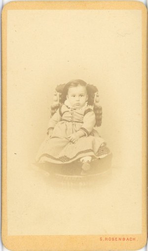 Lwów, Rosenbach S. - Dziecko, ok. 1865.