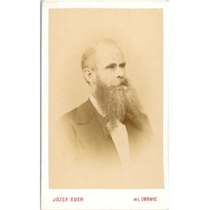 Lwów, Eder J. - Mężczyzna, ok. 1870.
