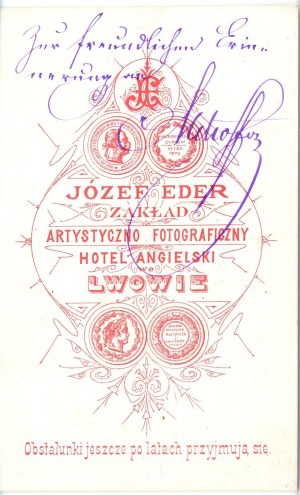 Lviv, Eder J. - Male, ca. 1870.