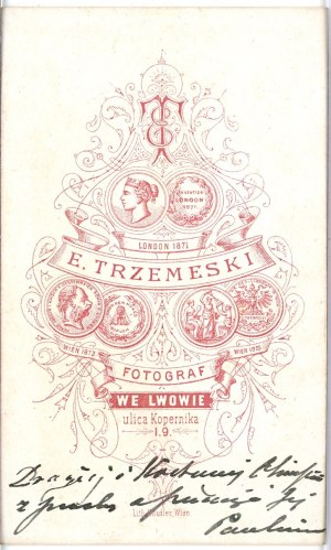Lviv, Trzemeski E. - Woman, ca. 1875.