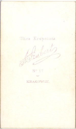 Krakow, Szubert A. - Woman, ca. 1867.