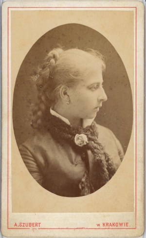 Krakow, Szubert A. - Woman, ca. 1880.