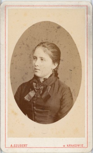 Krakow, Szubert A. - Woman, ca. 1880.