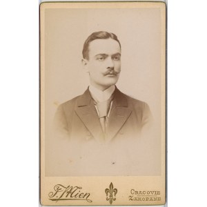 Kraków, Zakopane, Mien J. - Mężczyzna, ok. 1895.