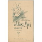 Kraków, Zakopane, Mien J. - Mężczyzna, ok. 1895.