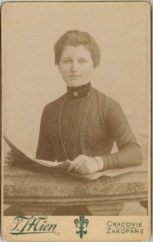 Krakow, Zakopane, Mien J. - Woman, ca. 1895.