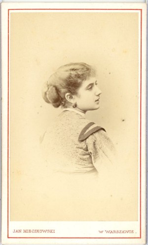 Warsaw, Mieczkowski J. - Woman, ca. 1867.