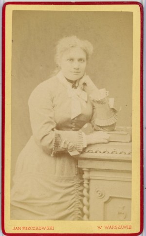 Warsaw, Mieczkowski J. - Woman, ca. 1867.