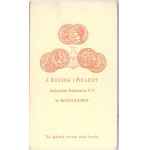 Warszawa, Kostka J. i Mulert - Mężczyzna, ok. 1870.