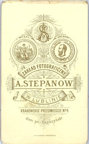 Lublin, Stepanov A. - Male, ca. 1880.