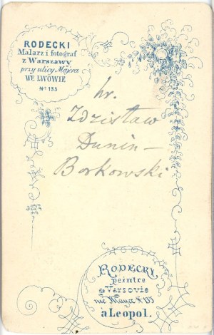 Lwów, Rodecki - Dunin-Borkowski Zdzisław, ok. 1865.