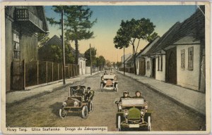Nowy Targ - Szaflarska Street. Road to Zakopane, 1917.