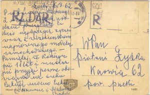 Nowy Targ - Szaflarska Street. Road to Zakopane, 1917.
