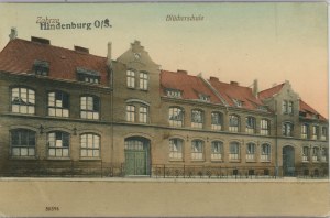 Zabrze - Blucher School, ca. 1910.