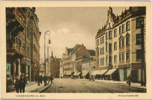 Zabrze - Kronprinzenstrasse, ca. 1910.