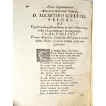Kordecki Augustyn - Nova Gigantomaghia, Contra Sacram Imaginem Deiparae Virginis [...] á Reverendo ... Nunc tertio Reimpessa. [Częstochowa] 1717 Typis Clari-Montis Częstochoviensis.
