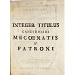 Simandi Ladislaus - Corvi Albi Eremitici Nova Musa Inconcinna, quae In Deserto Coenobitico Sacrae Paulinae Religionis Proto-Eremiticae [...]. [Częstochowa] 1712 Typis Clari-Montis Częstchoviensis.