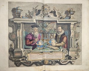 Mercator Gerard - Gerardi Mercatoris Atlas Sive Cosmographicæ Meditationes De Fabrica Mvndi et Fabricati Figvra. Denuo auctus. Editio Sumptibus & typis aneis Iudoci Hondij Amsterodami A. 1607. [Cz. 1-2].