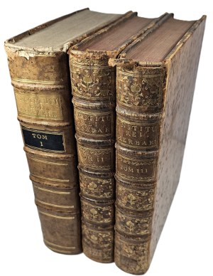 Tournefort Joseph Pitton, Aquisextiensis - Institutiones rei herbariae. T. 1-3. Parisiis 1719 Typ. Regia.
