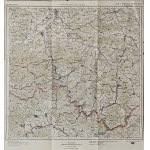 Krynica, Nowy Sacz, Stary Sacz - Tourist map of the Polish Carpathians. Western Beskid. Ark. 7, Warsaw, 1928, Polish Tatra Society. Nakł. i wyd. "Gea".