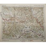 Szczawnica, Pieniny , Zegiestow - Tourist map of the Polish Carpathians. Western Beskid. Ark. 1, Warsaw, 1928, Polish Tatra Society. Nakł. i wyd. "Gea"