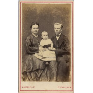 Varsovie, Brandel K. - La famille, vers 1865.
