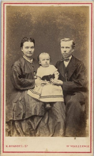 Warszawa, Brandel K. - Rodzina, ok. 1865.
