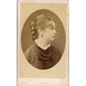 Poznań, Mirska E. - Femme, vers 1880.