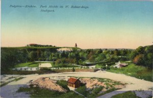 Kraków, Podgórze - W. Bednarski City Park, ca. 1910.