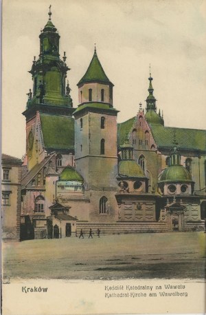 Kraków - Kościół Katedralny na Wawelu, ok. 1905.