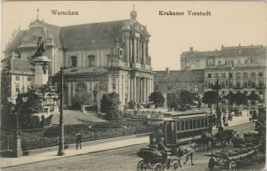 Warsaw - Krakowskie Przedmieście, 1917.