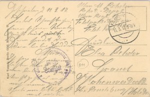 Warsaw - Krakowskie Przedmieście, 1917.