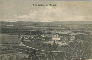 Kraków - Wola Justowska - Baraki, ca. 1910.