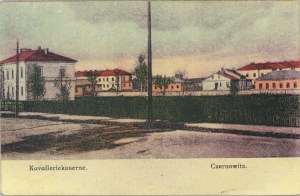 Chernivtsi - Cavalry Barracks, ca. 1910.