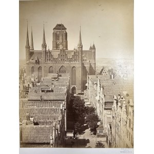 Gdansk, Ballersteadt A. - Bazilika Panny Márie, okolo roku 1862.